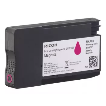 Ricoh 408519 Cartucho de tinta para IJM C180F, magenta, 1600 páginas