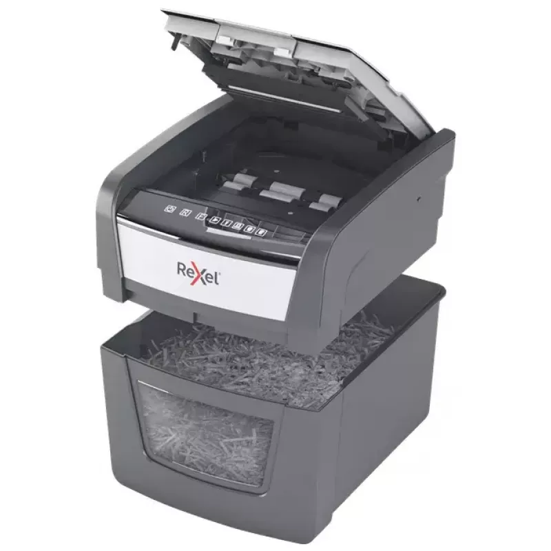 Rexel Optimum AutoFeed 45X Destructora de documentos automática de corte en partículas P4