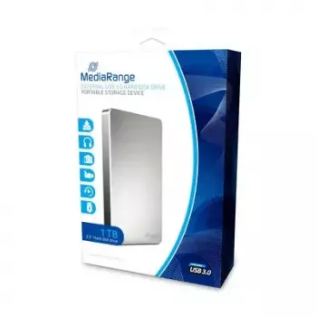Disco duro externo MediaRange 1 TB USB 3.2 Gen 1 MR996