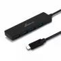 Hub MediaRange MRCS508 USB 3.2 Gen 1 Type-C Negro