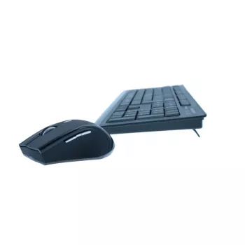 Conjunto de teclado y ratón MediaRange MROS104