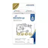 Cartucho de cinta plástica MediaRange TZ-251 24 mm 8 m negro sobre blanco