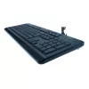 Teclado MediaRange MROS102 universal USB QWERTZ alemán negro