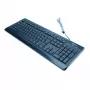 Teclado MediaRange MROS102 universal USB QWERTZ alemán negro