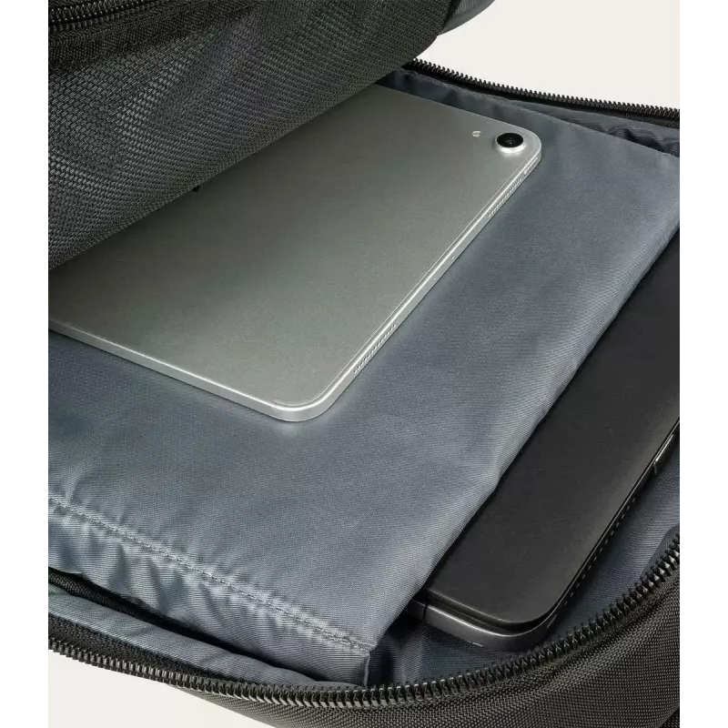 Mochila Tucano Lunar 40.6 cm 16 pulgadas negra asa de transporte correa de hombro