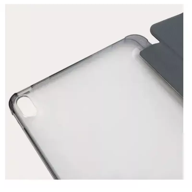 Funda folio Tucano Satin para iPad 10,9 pulgadas 2022 gris transparente