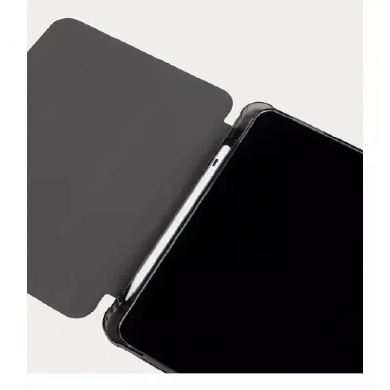 Funda folio Tucano Satin para iPad 10,9 pulgadas 2022 gris transparente