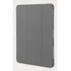 Funda folio Tucano Satin para iPad 10,9 pulgadas 2022 gris transparente