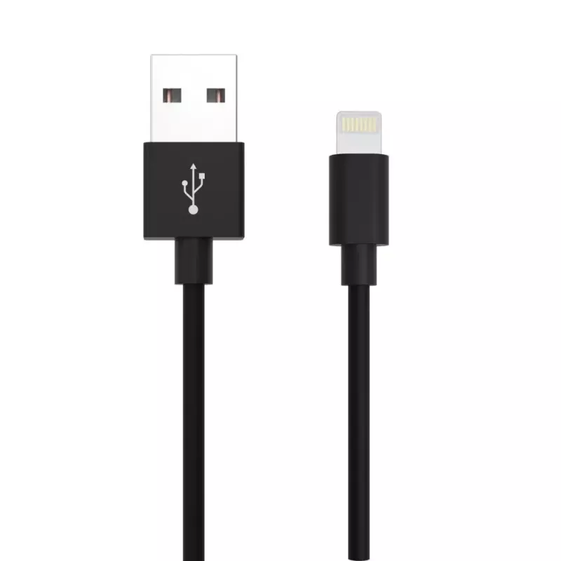 Cable Lightning Ansmann 1700-0078 1,2 m negro