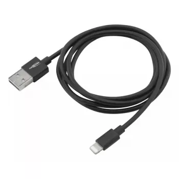 Cable Lightning Ansmann 1700-0078 1,2 m negro