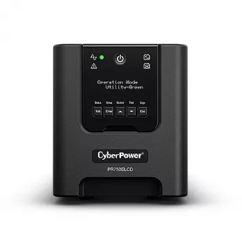 SAI CyberPower PR750ELCDGR (Sistema de alimentación ininterrumpida) Line-Interactive 0,75 kVA 675 W 4 salidas AC