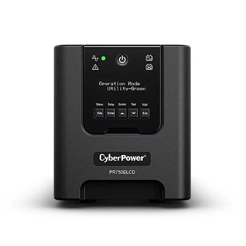 SAI CyberPower PR750ELCDGR (Sistema de alimentación ininterrumpida) Line-Interactive 0,75 kVA 675 W 4 salidas AC
