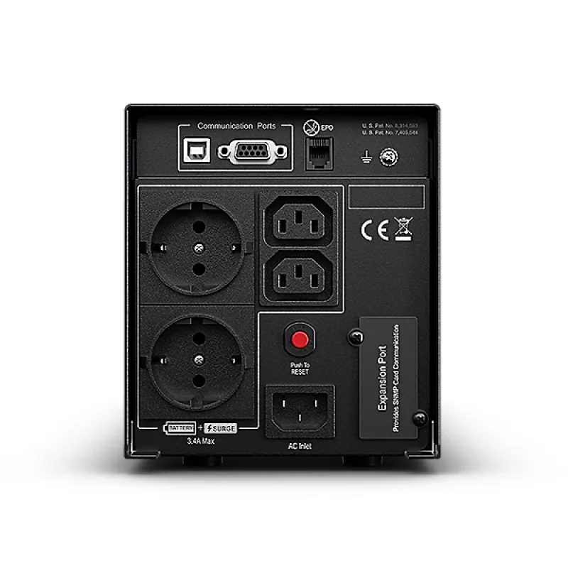 SAI CyberPower PR750ELCDGR (Sistema de alimentación ininterrumpida) Line-Interactive 0,75 kVA 675 W 4 salidas AC