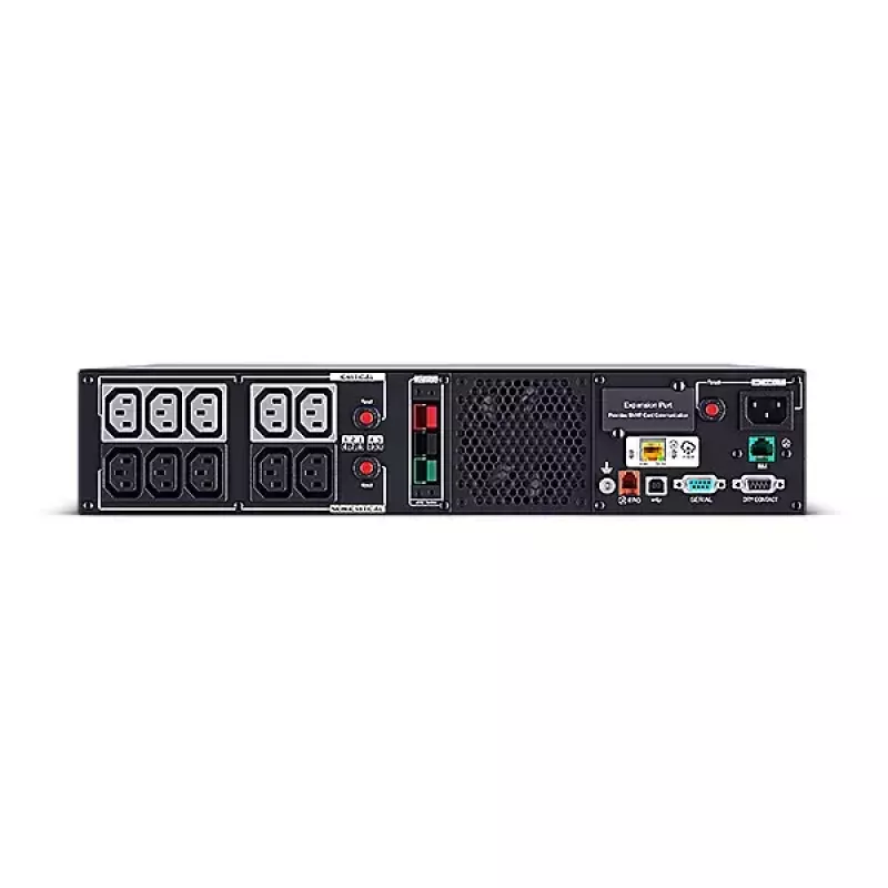 CyberPower PR1500ERTXL2UC SAI rack/torre line-interactive 1500VA/1500W, 2U, onda sinusoidal pura, 10 x IEC C13