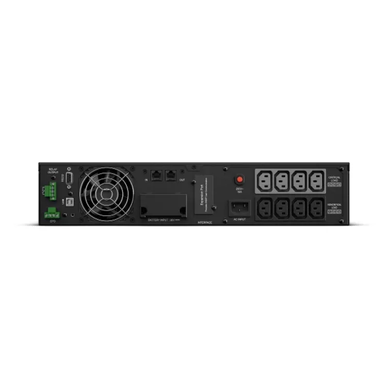 SAI CyberPower OL1000ERTXL2U (Sistema de alimentación ininterrumpida) Doble conversión (Online) 1 kVA 900 W 8 tomas
