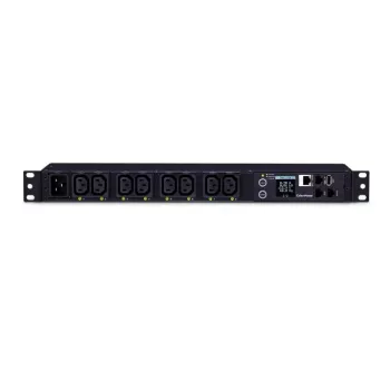 Unidad de distribución de energía (PDU) CyberPower PDU81004 8 tomas AC 1U negro