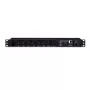 Unidad de distribución de energía (PDU) CyberPower PDU81004 8 tomas AC 1U negro