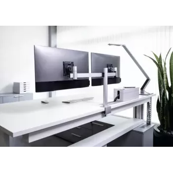 Soporte de monitor duradero para 2 pantallas Durable 508523
