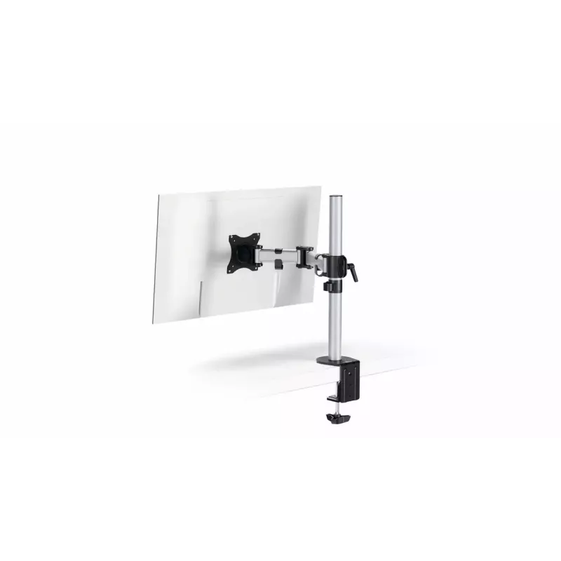 Durable SELECT Soporte de monitor 509423 para 1 monitor, montaje en escritorio, plata