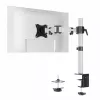 Durable SELECT Soporte de monitor 509423 para 1 monitor, montaje en escritorio, plata