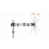 Durable SELECT Soporte de monitor 509423 para 1 monitor, montaje en escritorio, plata