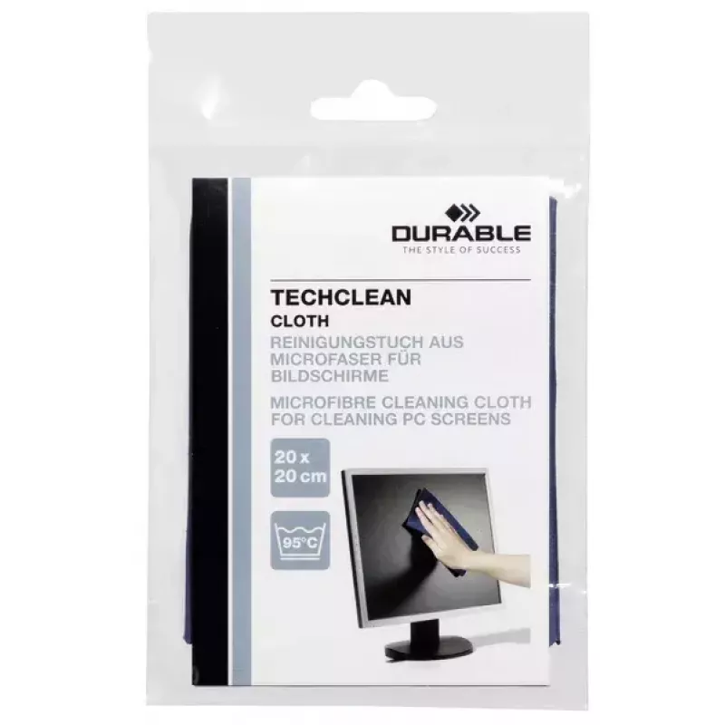 Paño de microfibra Durable TECHCLEAN azul