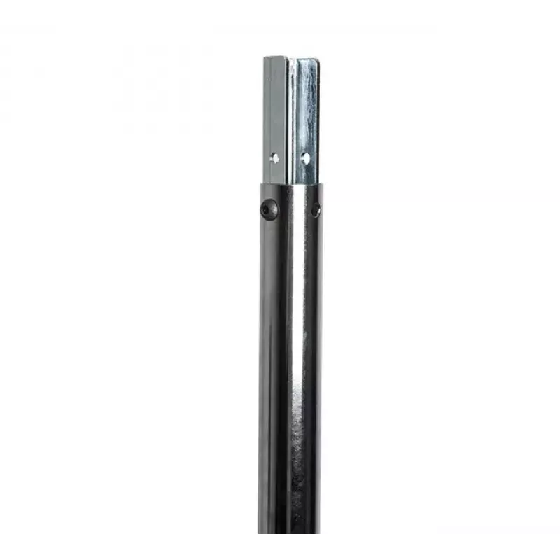 Conector interno de mástil B-TECH SYSTEM 2 para mástiles de Ø50 mm, acero acabado zinc, 30×40×200 mm