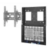 Bandeja para tubo de soporte AV B-Tech BT7888/B negra, capacidad 10 kg