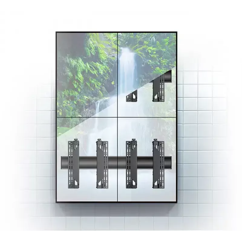 Carril de montaje B-TECH BT8390-100/B V2 – aluminio, negro, 1000 mm de longitud, 30 mm de fondo