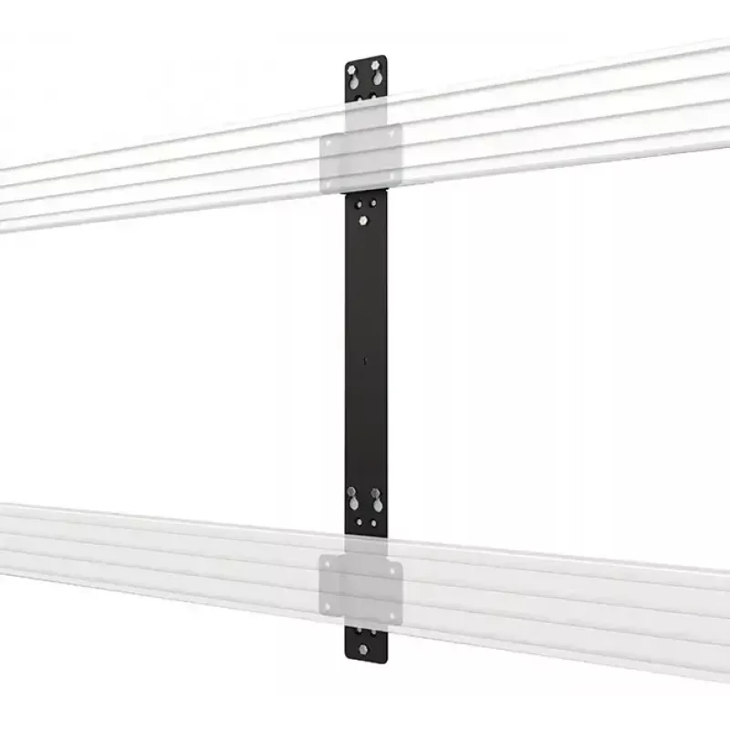 B-Tech SYSTEM X - soporte de montaje de doble carril para BT8390 - 19 mm de la pared