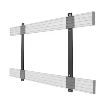 B-Tech SYSTEM X - soporte de montaje de doble carril para BT8390 - 19 mm de la pared