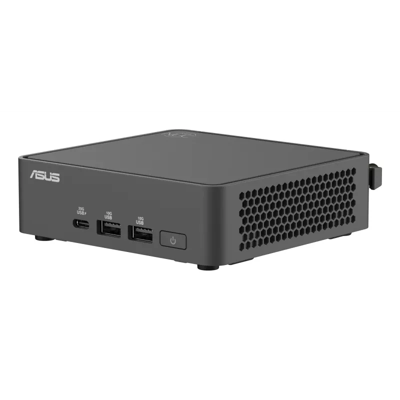 Mini PC barebone ASUS NUC 15 Pro negro 240H — Intel Core Ultra 7 240H, DDR5 hasta 96 GB, SSD M.2 hasta 8 TB, Wi‑Fi 7, Bluetooth 5.4