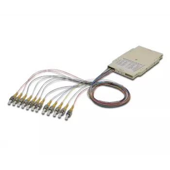 Cassette de empalme Digitus A-96911-02-UPC con 12 pigtails ST OS2