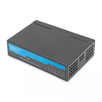 Switch no gestionado Digitus DN-80202-1 5 puertos Gigabit