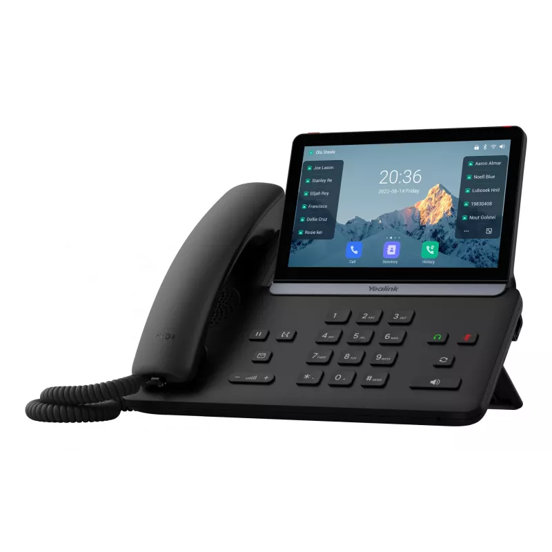 Teléfono VoIP Yealink SIP-T88W pantalla táctil audio HD, modelo SIP-T88W