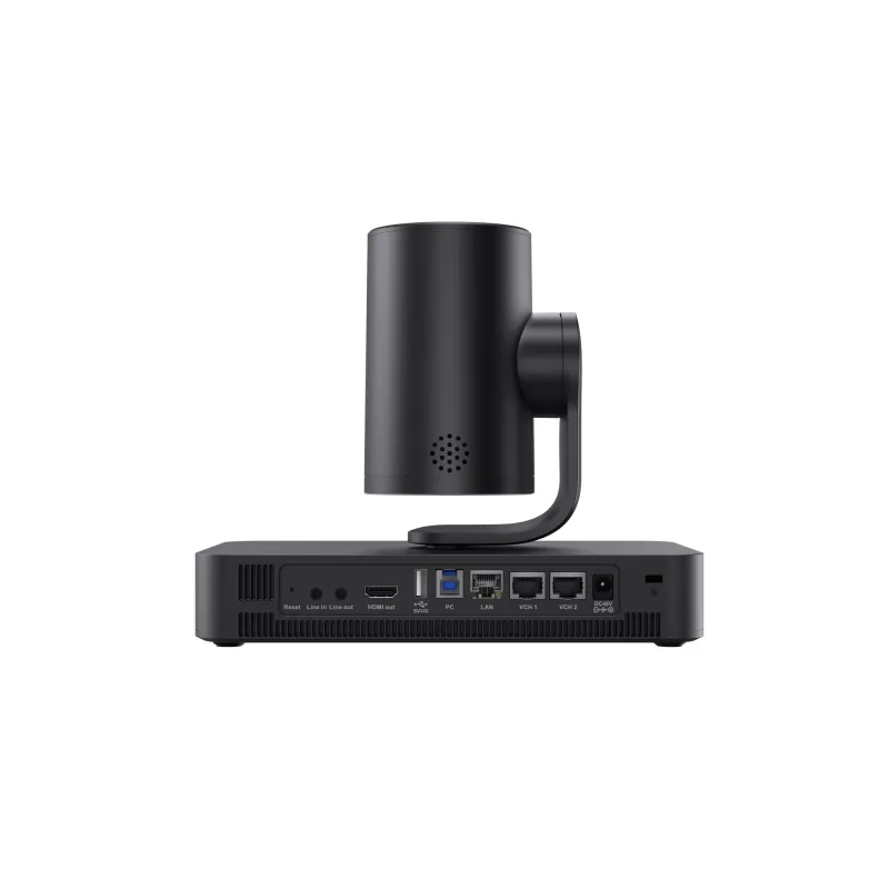 Cámara de conferencia Yealink SmartVision 80 con zoom óptico 20x, negra, soporte de pie