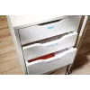 Cintas de etiquetar DYMO Authentic D1 | Texto azul sobre cinta blanca | 9 mm x 7 m | Etiquetas autoadhesivas para etiquetadoras LabelManager | Fabricadas en Europa