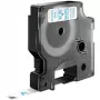 Cintas de etiquetar DYMO Authentic D1 | Texto azul sobre cinta blanca | 9 mm x 7 m | Etiquetas autoadhesivas para etiquetadoras LabelManager | Fabricadas en Europa