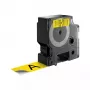Etiquetas DYMO Authentic D1 | Rollo de 24 mm x 7 m | Impresión negra sobre amarillo | Etiquetas autoadhesivas para impresoras de etiquetas LabelManager