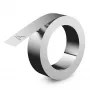 Cintas de grabado en aluminio DYMO, autoadhesivas | 12 mm x 4,8 m | Compatibles con la grabadora Rhino M1011 | Resistentes a la intemperie | Ideales para bricolaje y construcción | Fabricadas en Europa