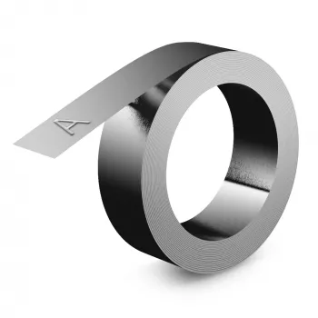 Cinta de etiquetar DYMO 12 mm no adhesiva cinta de acero inoxidable