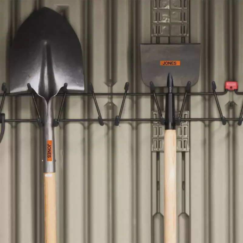 Etiquetas duraderas DYMO Authentic D1 | Impresión negra sobre cinta naranja | 12 mm x 3 m | Cinta de etiquetas de alto rendimiento para impresoras de etiquetas LabelManager