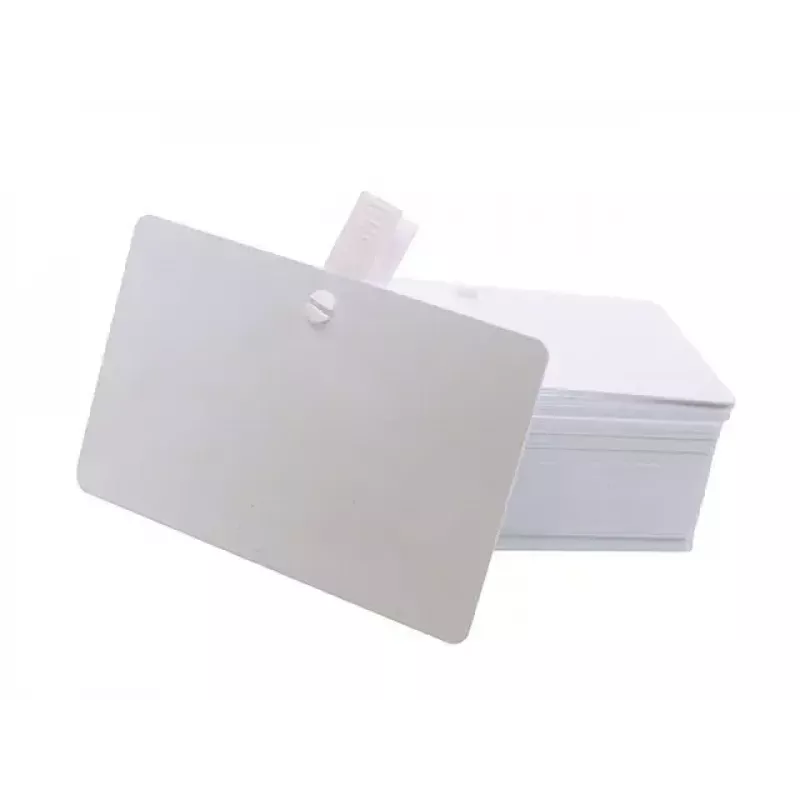 Tarjeta de plástico en blanco Evolis C4512