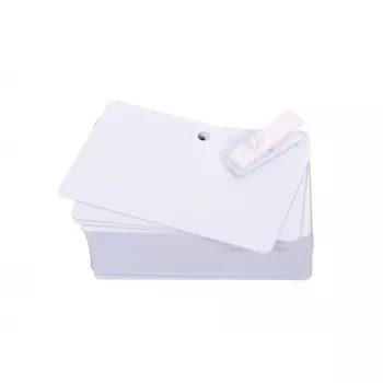 Tarjeta de plástico en blanco Evolis C4512