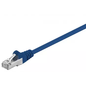 Cable de red Goobay 68054 azul 1m Cat5e SF/UTP