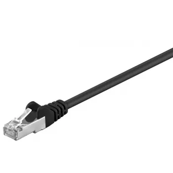 Cable de red Goobay 68665 negro 0,5 m Cat5e SF/UTP