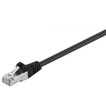 Cable de red Goobay 68671 negro 3 m Cat5e SF/UTP