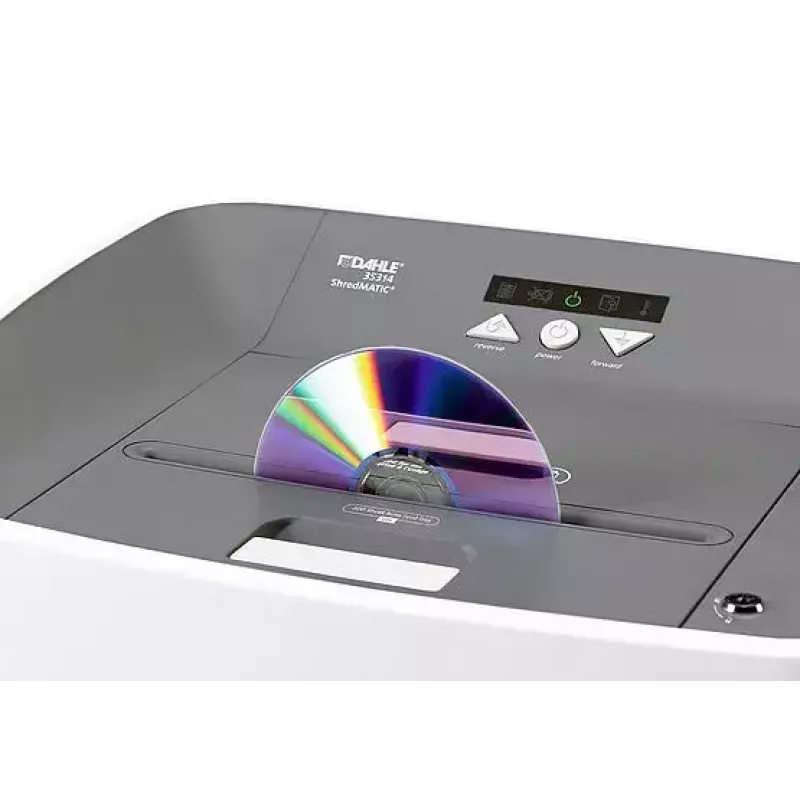 Destructora de documentos Dahle ShredMATIC 300 microcorte 22 cm blanco
