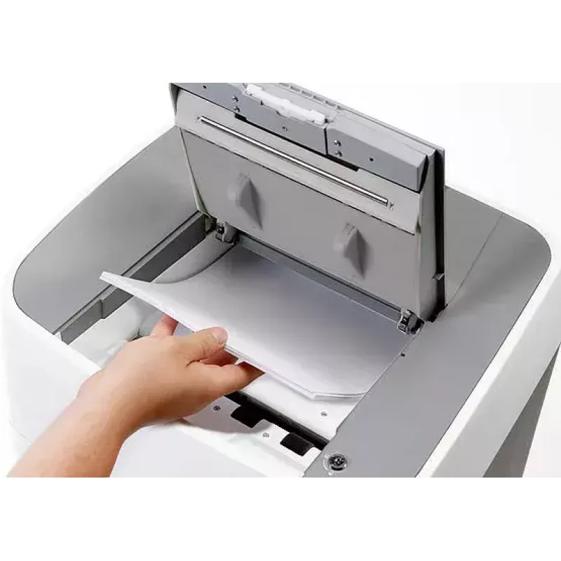 Destructora de documentos Dahle ShredMATIC 300 microcorte 22 cm blanco