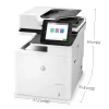 HP LaserJet Enterprise MFP M635h, láser, impresión mono, 1200 x 1200 DPI, copia mono, A4, negro, blanco